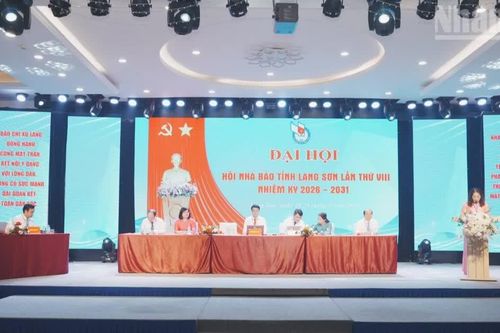 Đại hội Hội Nhà báo tỉnh Lạng Sơn lần thứ VIII