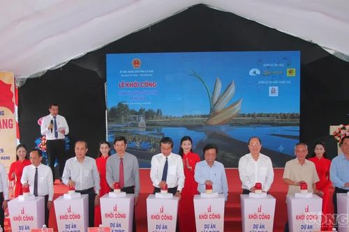 Cà Mau khởi công xây dựng Công viên Ba Hạt Lúa