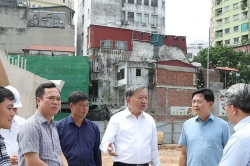Tổng Bí thư, Chủ tịch nước kiểm tra thực địa một số dự án trọng điểm trên địa bàn Hà Nội