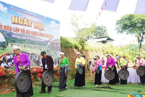 Ngày hội Tết Độc lập của cộng đồng người Mường tại xã Trà My