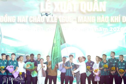 Câu lạc bộ Trường Tươi Đồng Nai xuất quân tham dự V.League 1 mùa giải 2026-2027