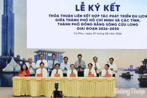 TP. Hồ Chí Minh và ĐBSCL ký kết hợp tác phát triển du lịch giai đoạn 2026 - 2030