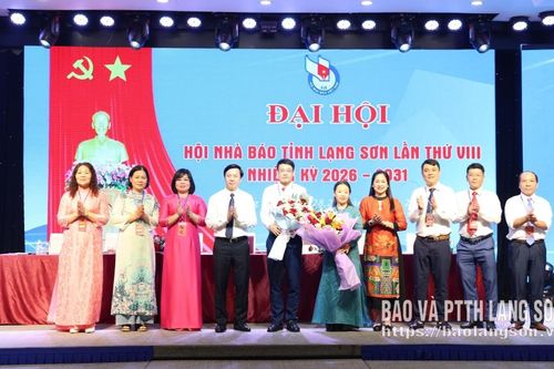 Đại hội Hội Nhà báo tỉnh Lạng Sơn lần thứ VIII