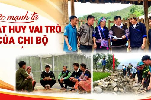 Sức mạnh từ phát huy vai trò của chi bộ