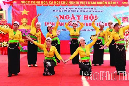 Sôi nổi phong trào văn nghệ, thể thao ở Cao Dương