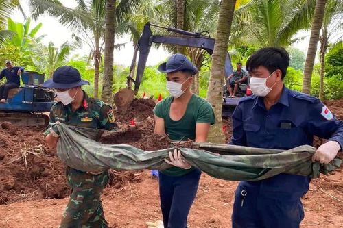 Đồng Tháp: Quy tập 66 hài cốt liệt sĩ trong vườn dừa