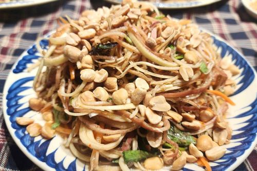 Hương vị mát lành từ nộm hoa chuối