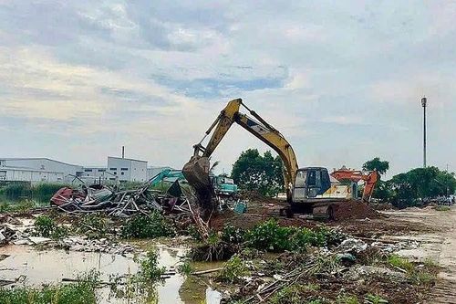 Xã Nguyễn Lương Bằng (Hải Phòng): Cưỡng chế, khôi phục tình trạng ban đầu diện tích hơn 2.300m² đất bị chiếm dụng