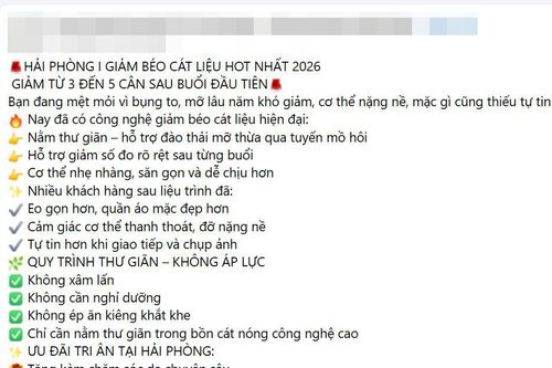 Chi chục triệu đồng để ủ nóng giảm cân, mồ hôi vã ra nhưng mỡ có giảm?