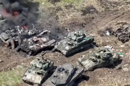 Dàn 'siêu tăng' phương Tây mất dần vai trò ở chiến trường Ukraine