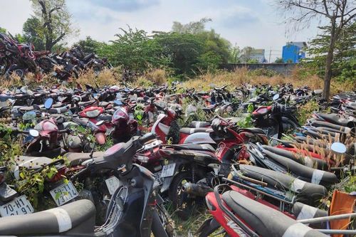 TP.HCM bán phế liệu 40.000 xe máy với giá chỉ 700.000 đồng/chiếc