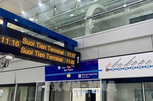 Metro Bến Thành - Suối Tiên miễn phí, tăng chuyến trong ngày 2/9