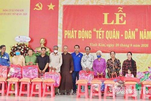 Xã Vĩnh Kim: Lan tỏa nghĩa tình từ 'Tết Quân - Dân'