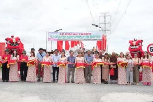 Xã Phú Hựu: Khánh thành cầu Thiện Nguyện Quang Trung 20
