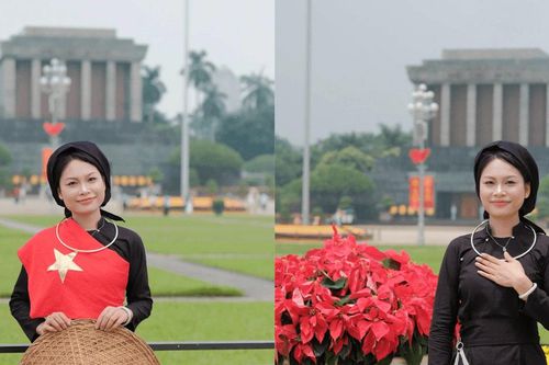 Sắc áo chàm mộc mạc của cô giáo người Tày tại Lăng Bác