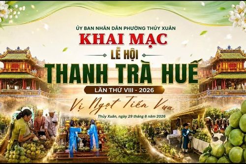 THANH TRÀ TIẾN VUA - HƯƠNG VỊ ĐẶC SẢN XỨ HUẾ
