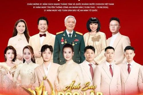 'Sao Độc lập 2026' lan tỏa khát vọng Việt Nam hùng cường