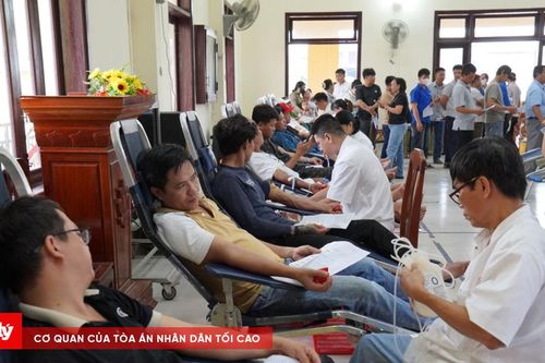 Sôi nổi ngày hội hiến máu tình nguyện