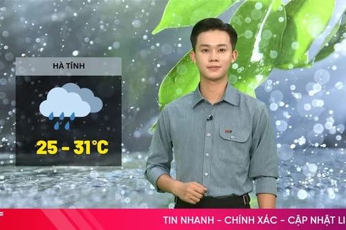 Dự báo thời tiết Hà Tĩnh ngày 31/8: Mưa rào rải rác, chiều tối mưa dông