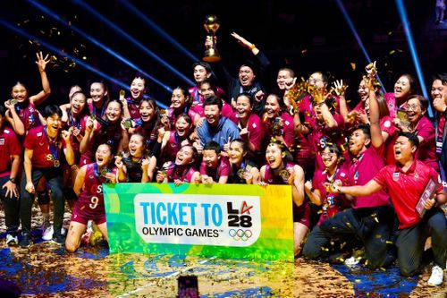 Bóng chuyền nữ Thái Lan thắng Trung Quốc, giành quyền dự Olympic 2028
