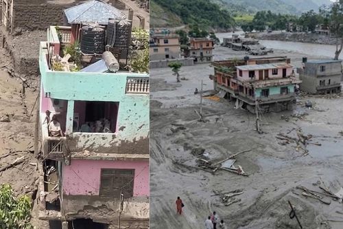 Căn nhà 2 tầng giúp 3 người thoát 'cửa tử' giữa trận lũ quét kinh hoàng Nepal