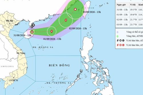 21 tỉnh thành ứng phó với áp thấp nhiệt đới sắp mạnh lên thành bão