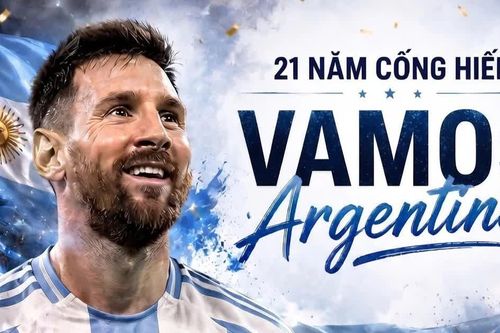 [Infographic] Messi khép lại 21 năm cống hiến cho đội tuyển Argentina