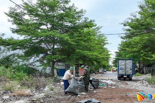Những người trẻ tự nguyện làm sạch quê hương
