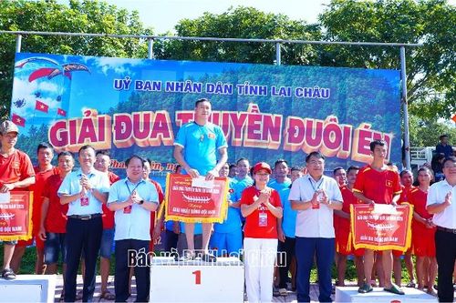 Sôi nổi Giải đua thuyền đuôi én