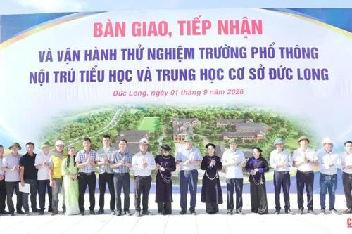Vận hành thử nghiệm Trường Phổ thông nội trú Tiểu học và THCS Đức Long