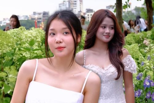 Không chỉ cẩm tú cầu xanh gây sốt, giới trẻ mê đắm Hồ Gươm mỗi mùa 'thay hoa'