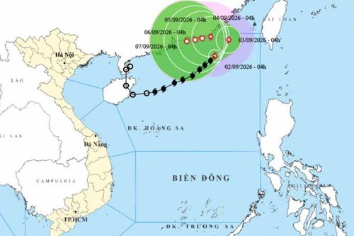 Bão số 5 Saudel di chuyển chậm, đi loanh quanh nhiều ngày trên biển