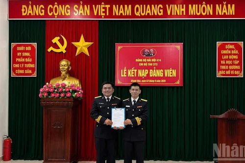 Tự hào được kết nạp Đảng ngày Quốc khánh