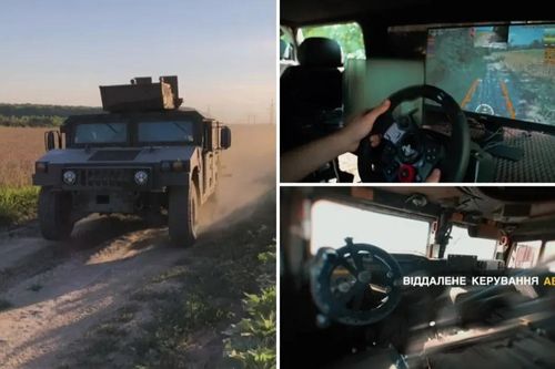 Quân sự thế giới hôm nay (2-9): Ukraine biến Humvee thành xe không người lái điều khiển qua vệ tinh