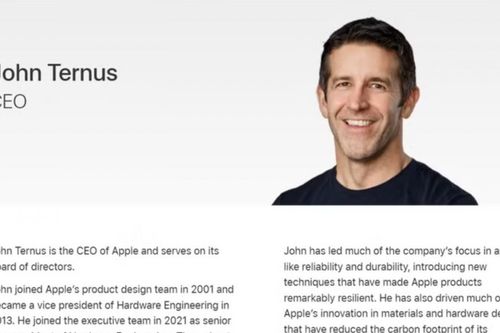 John Ternus chính thức trở thành CEO Apple