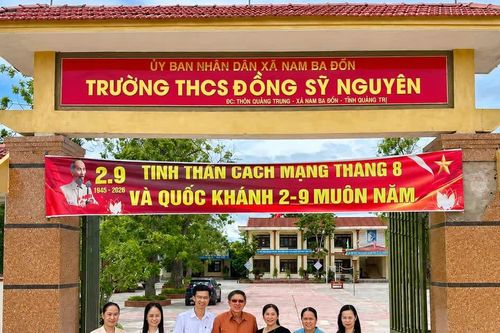 Vị Tư lệnh Trường Sơn huyền thoại được đặt tên cho ngôi trường ở quê nhà