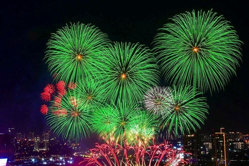 Pháo hoa rực rỡ thắp sáng bầu trời Hà Nội, TPHCM mừng Quốc khánh