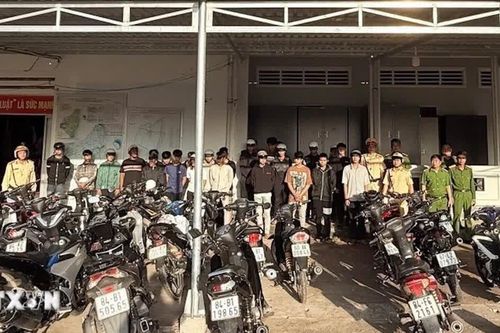 Vĩnh Long ngăn chặn nhóm thanh, thiếu niên chạy xe gây mất an ninh trật tự