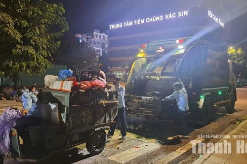 Kết quả ngày đầu thí điểm thu gom rác theo giờ