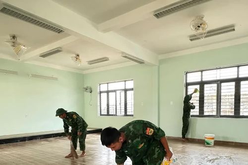 Gia Lai: Bộ đội Biên phòng tích cực hỗ trợ các trường vùng biên chuẩn bị khai giảng