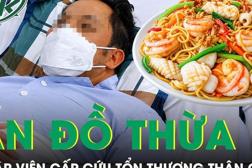 Người đàn ông 65 tuổi nhập viện cấp cứu sau khi ăn thức ăn thừa