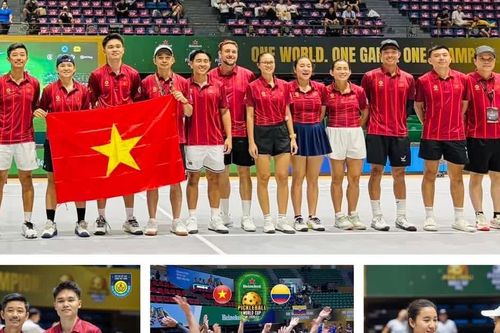Chủ nhà Việt Nam thắng tuyệt đối 18-0 tại vòng bảng Pickleball World Cup 2026