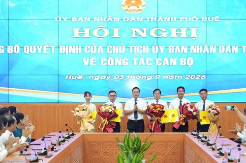 TP. Huế điều động, bổ nhiệm giám đốc sở, ngành