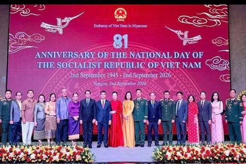Đại sứ quán Việt Nam tại Myanmar tổ chức trọng thể Lễ kỷ niệm 81 năm Quốc khánh 2/9