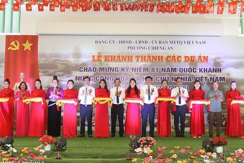 Khánh thành 3 dự án trường học vượt tiến độ 15 tháng tại Sơn La