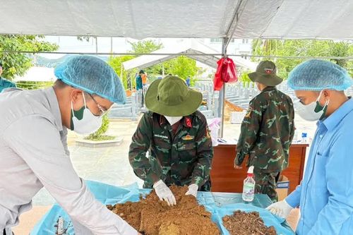 Xuyên lễ lấy mẫu ADN, tìm danh tính liệt sĩ ở Gia Lai