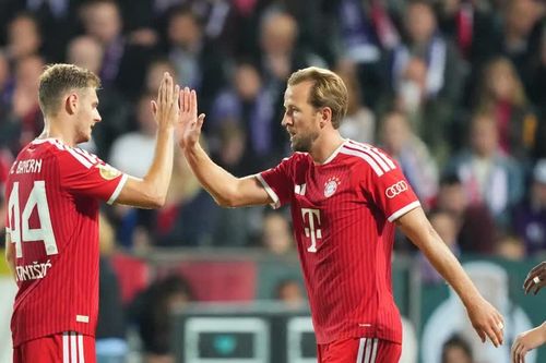 Kane lập cú đúp, Bayern Munich thắng ngược ở Cúp Quốc gia Đức