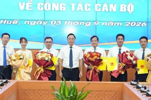 Công bố nhân sự lãnh đạo các Sở ở Huế
