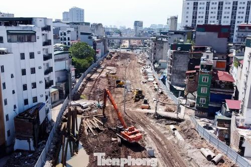 Đường Vành đai 2,5 thi công xuyên lễ, xuyên ngày đêm