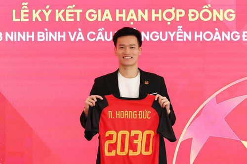 Ninh Bình giữ chân Hoàng Đức tới năm 2030
